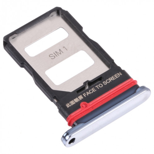 Plateau de carte SIM + plateau de carte SIM pour Xiaomi MI 11T 21081111RG (argent) SH530S1044-04