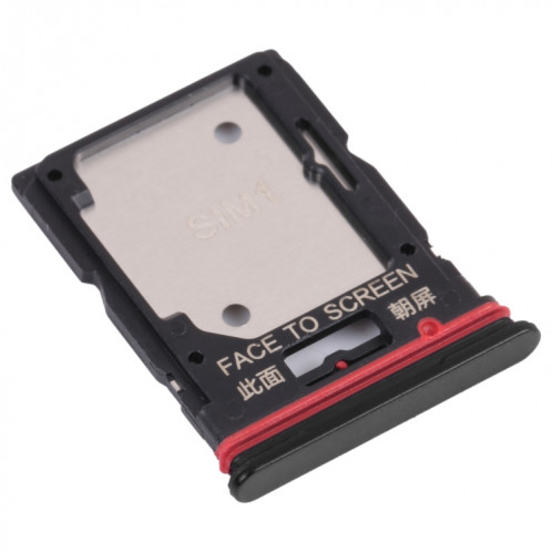 Plateau de carte SIM + plateau de carte SIM / plateau de carte micro SD pour Xiaomi Redmi Note 11 PRO 21091116C (Noir) SH532B1747-04