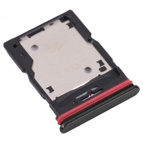 Plateau de carte SIM + plateau de carte SIM / plateau de carte micro SD pour Xiaomi Redmi Note 11 PRO 21091116C (Noir) SH532B1747-04