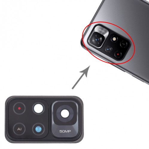 Cache de l'objectif de la caméra pour Xiaomi Redmi Note 11 5G SH4533955-04