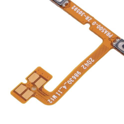 Pour OPPO Realme C11 (2021) bouton d'alimentation et bouton de volume câble flexible SH45471628-04