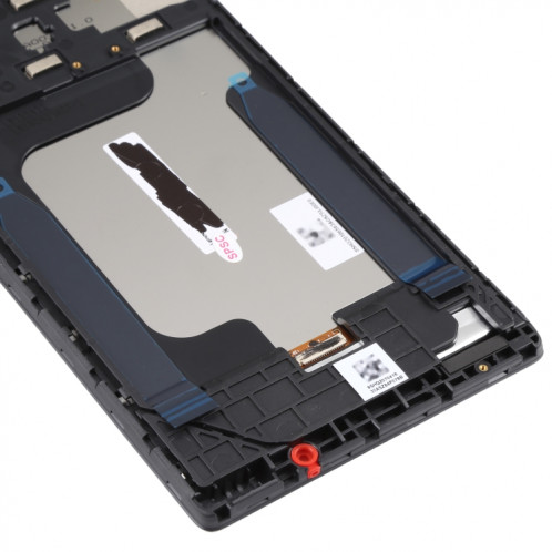 Écran LCD OEM pour Lenovo Tab 7 Essential TB-7304F TB-7304i Digitizer Assemblage complet avec cadre (Noir) SH555B476-06