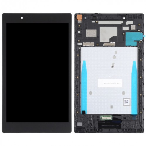 Écran LCD OEM pour Lenovo Tab 4 (8 pouces) TB-8504, TB-8504X, TB-8504F, TB-8504N Assemblage complet du numériseur avec cadre (Noir) SH556B1879-06
