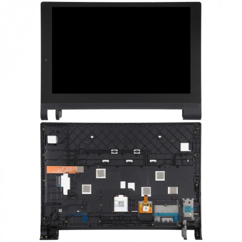 Écran LCD OEM pour Lenovo Yoga Tab 3 (10 pouces) YT3-X50, YT3-X50F, YT3-X50M Assemblage complet du numériseur avec cadre (Noir) SH63BL183-06