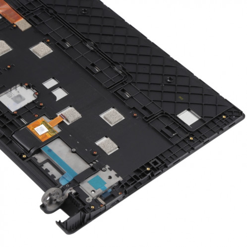 Écran LCD OEM pour Lenovo Yoga Tab 3 (10 pouces) YT3-X50, YT3-X50F, YT3-X50M Assemblage complet du numériseur avec cadre (Noir) SH63BL183-06