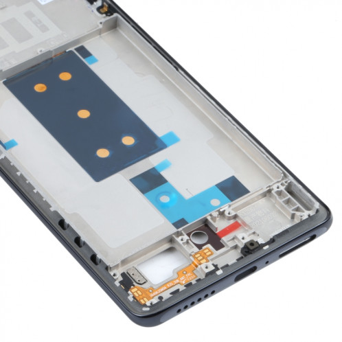 Plaque de lunette de cadre LCD de boîtier avant d'origine pour Xiaomi MI 11T / 11T Pro (Noir) SH568B1054-07