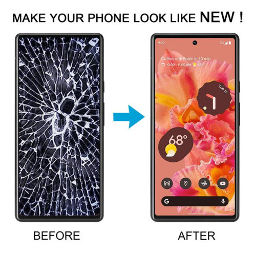 Écran LCD d'origine pour l'assemblage complet du numériseur Google Pixel 6 avec cadre SH4589636-07