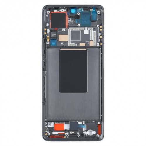 Plaque de lunette de cadre LCD à boîtier avant d'origine pour Xiaomi 12 Pro (noir) SH4593554-07