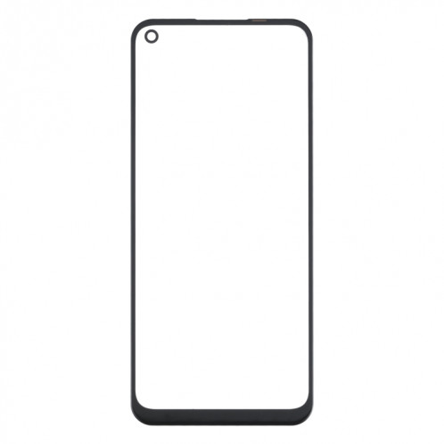 Pour OnePlus Nord N100 BE2013 BE2015 BE2011 BE2012 Lentille extérieure en verre de l'écran avant (noir) SH606B146-07