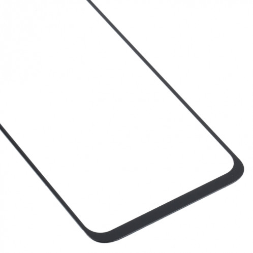 Pour OnePlus Nord N200 5G DE2118 Lentille en verre extérieure de l'écran avant (noir) SH607B767-07