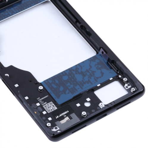 Plaque de lunette centrale d'origine pour Google Pixel 6 Pro (Noir) SH626B827-06