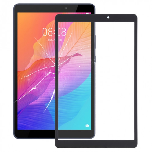 Lentille en verre extérieur à l'écran avant pour Huawei Matepad T8 KOBE2-L09, KOBE2-L03, KOB2-L09, KOB2-W09 (Noir) SH635B393-06