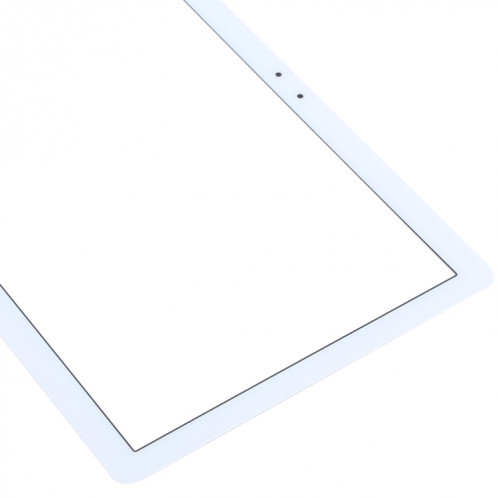 Lentille en verre extérieur à l'écran avant pour Huawei MediaPad T5 AGS2-AL03 AGS2-AL09 (LTE) (Blanc) SH640W900-06