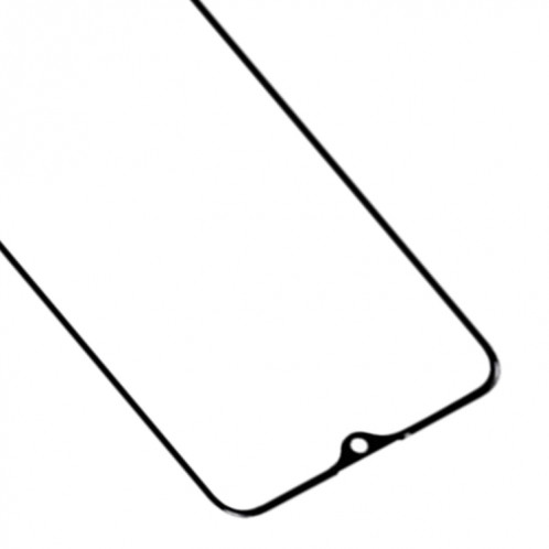 Lentille en verre extérieur à l'écran avant pour la lame ZTE 20 SMART (Noir) SH656B171-05