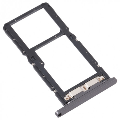 Pour Lenovo Tab M10 Plus TB-X606F TB-X606X Plateau de carte SIM + plateau de carte Micro SD (noir) SH663B1395-04