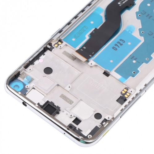 Écran LCD TFT pour TCL 10L / 10 Lite T770H Assemblage complet du numériseur avec cadre (Argent) SH665S1087-05
