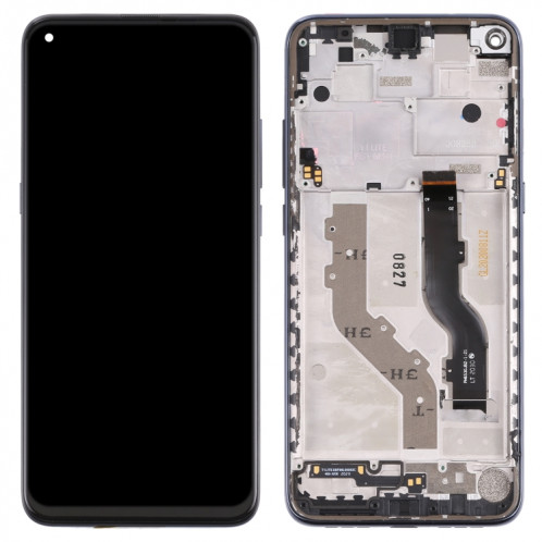 Écran LCD TFT pour TCL 10L / 10 Lite T770H Assemblage complet du numériseur avec cadre (Noir) SH4665727-05
