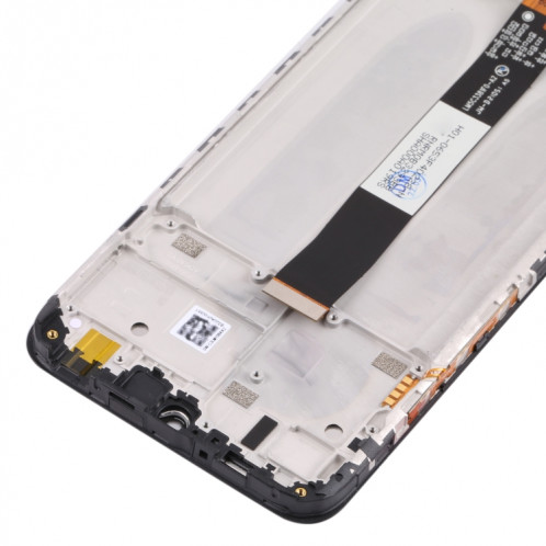 Écran LCD d'origine et numériseur Assemblage complet avec cadre pour Xiaomi Redmi 9A / Redmi 9C / Redmi 9c NFC / Redmi 9at / Redmi 9i / Redmi 9 Activ / POCO C31 (noir) SH682B515-07
