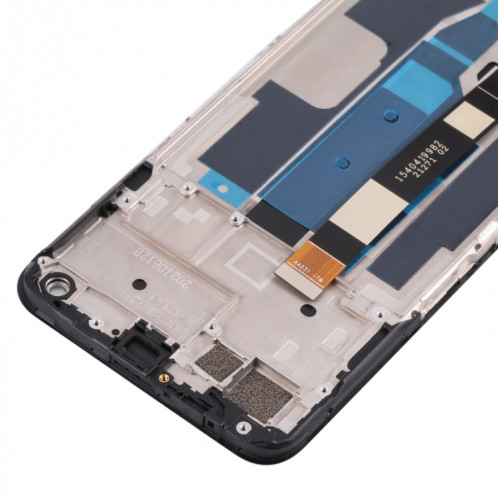 Écran LCD TFT pour OPPO Realme 8 5G Assemblage complet du numériseur avec cadre (Noir) SH695B103-06