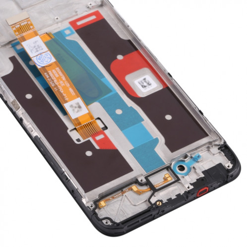 Écran LCD TFT pour OPPO Realme 8i RMX3151 Ensemble complet de numériseur avec cadre (Noir) SH697B996-06