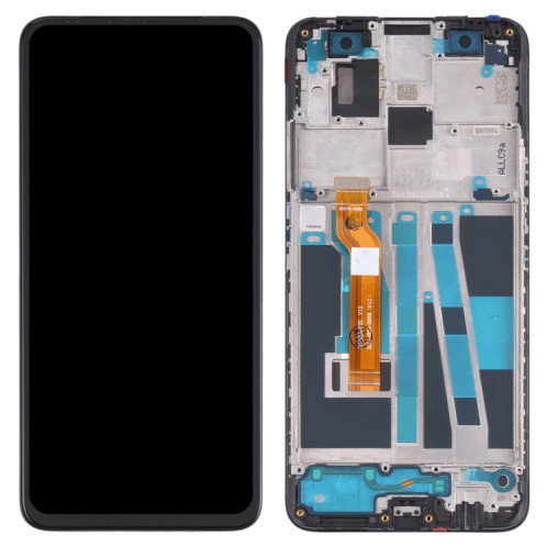 LCD Screen and Digitizer Full Assembly with Frame for OPPO F11 Pro CPH1959 CPH2209 CPH1989(Black) SH699B1395-06