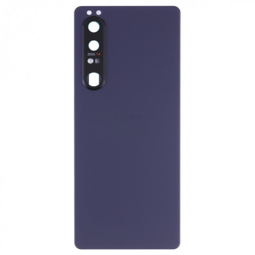 Coque arrière de batterie d'origine avec objectif d'appareil photo pour Sony Xperia 1 III (Violet) SH13PL394-06