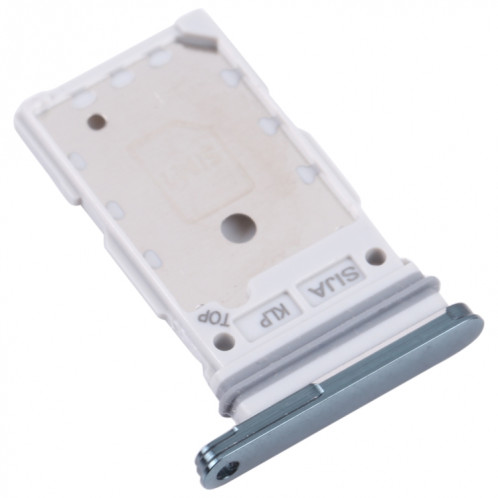 Pour Samsung Galaxy S22+ 5G / S22 5G / SM-S906B SM-S901B Plateau de carte SIM d'origine + plateau de carte SIM (Vert) SH737G761-04