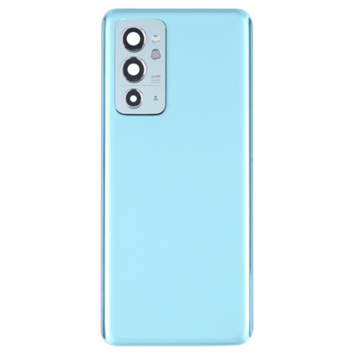 Pour OnePlus 9RT 5G MT2110 MT2111 Couvercle arrière de batterie en verre d'origine avec objectif d'appareil photo (Bleu) SH54LL129-07