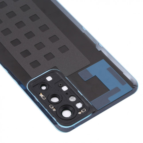 Pour OnePlus 9RT 5G MT2110 MT2111 Couvercle arrière de batterie en verre d'origine avec objectif d'appareil photo (Bleu) SH54LL129-07