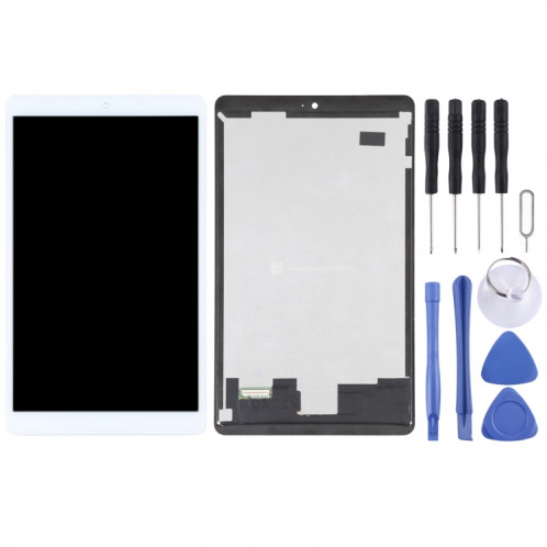 Écran LCD et numériseur Assemblage complet pour le pad honneur 5 8 JDN2-AL00HN (blanc) SH58WL45-06