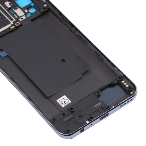Pour OPPO Realme GT Neo RMX3031 plaque de cadre intermédiaire + couvercle arrière de batterie (noir) SH69BL122-06
