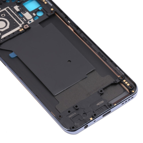 Pour OPPO Realme GT RMX2202 plaque de lunette de cadre moyen + couvercle arrière de batterie (jaune) SH70YL1685-06