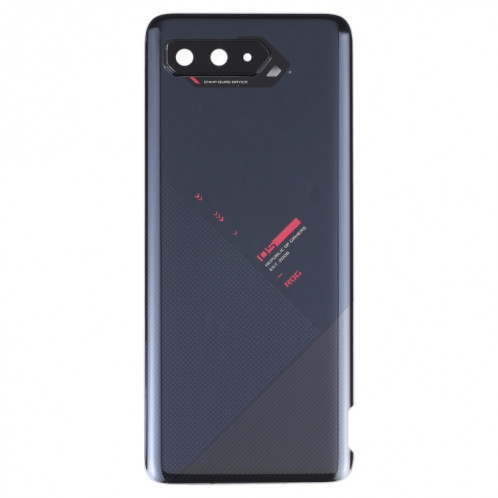 Couvercle arrière de la batterie en verre pour ASUS ROG Téléphone 5 ZS673KS (Black de jet) SH78BL1951-07