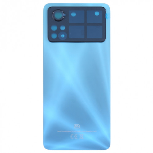 Couvercle arrière de la batterie d'origine pour Xiaomi Poco X4 Pro 5G (bleu) SH811L775-07