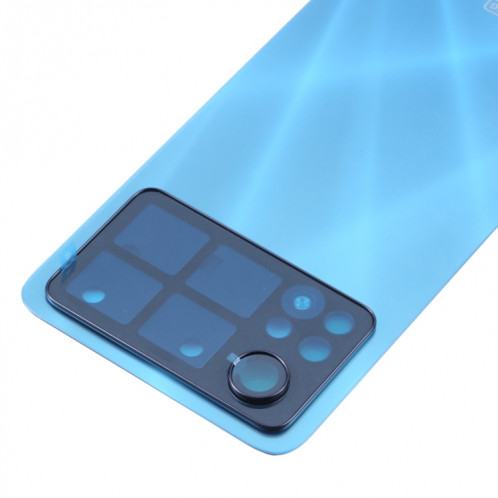 Couvercle arrière de la batterie d'origine pour Xiaomi Poco X4 Pro 5G (bleu) SH811L775-07