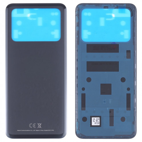Couvercle arrière de la batterie d'origine pour Xiaomi Poco M4 Pro 4G MZB0B5VIN (noir) SH12BL806-07