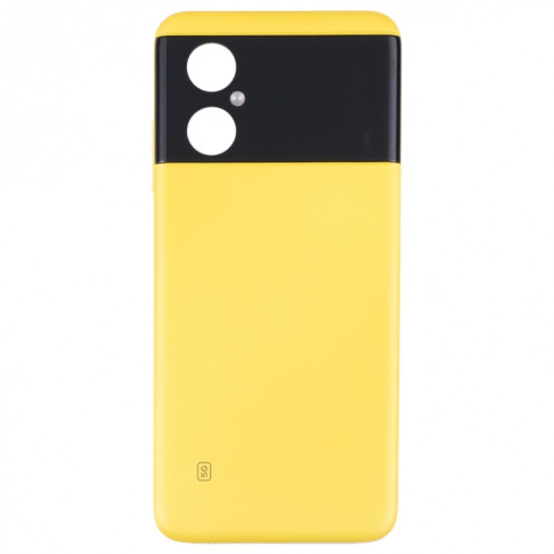 Couvercle arrière de la batterie d'origine pour Xiaomi Poco M4 5G (jaune) SH13YL1499-07