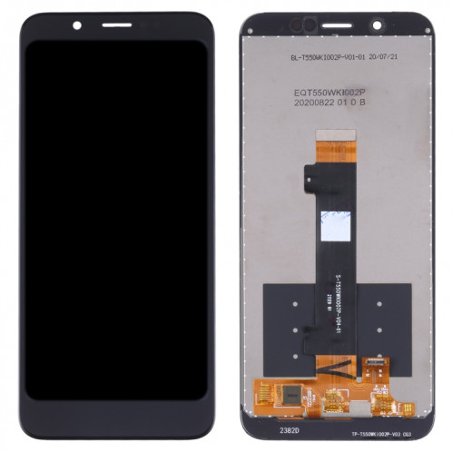 Écran LCD et numériseur Assemblage complet pour Nokia 2 V Tella / C2 Tava / C2 Tennen (noir) SH20BL1597-07