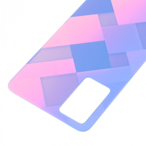 Pour vivo V21e / Y73 V2059 V2146 V2061 Couvercle arrière de la batterie en verre (Violet) SH24PL1095-06