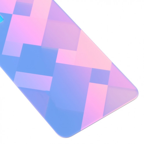Pour vivo V21e / Y73 V2059 V2146 V2061 Couvercle arrière de la batterie en verre (Violet) SH24PL1095-06