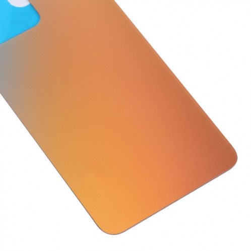 Pour vivo S12 / V23 5G V2162A V2130 Couvercle arrière de la batterie en verre (jaune) SH25YL1692-06