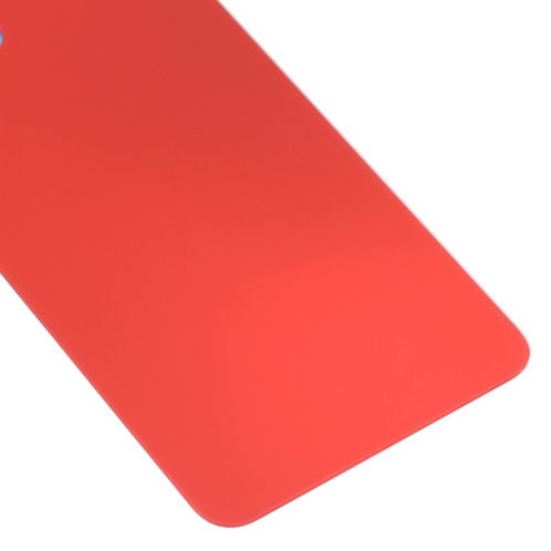Pour OPPO Reno7 5G Chine Couvercle arrière de la batterie en verre (rouge) SH28RL656-06