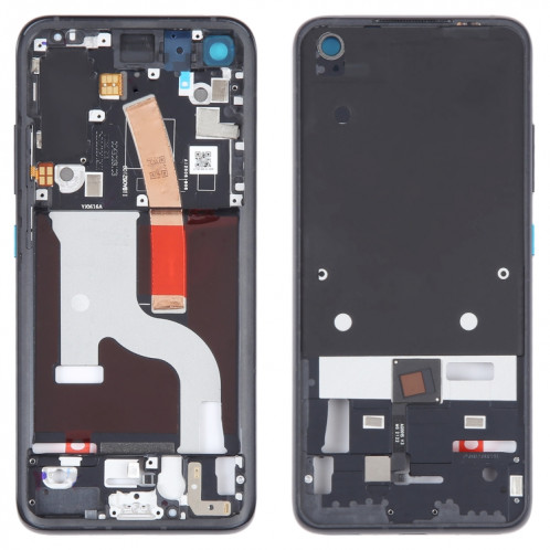 Pour Asus Zenfone 8 ZS 590KS-2A007EU I006D plaque de cadre intermédiaire (noir) SH833B1318-06