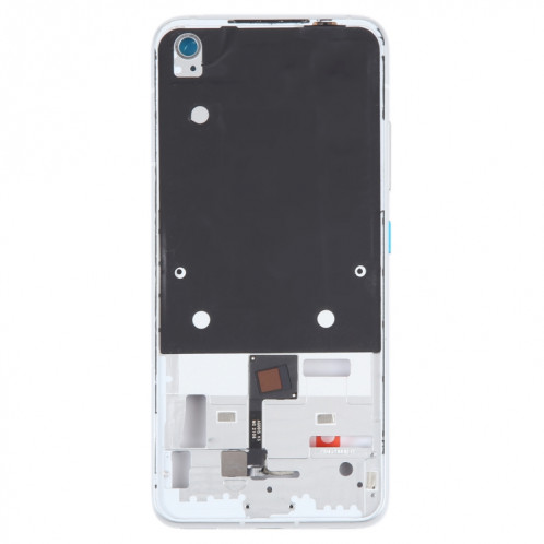 Pour Asus Zenfone 8 ZS 590KS-2A007EU I006D plaque de lunette de cadre moyen (argent) SH833S218-06