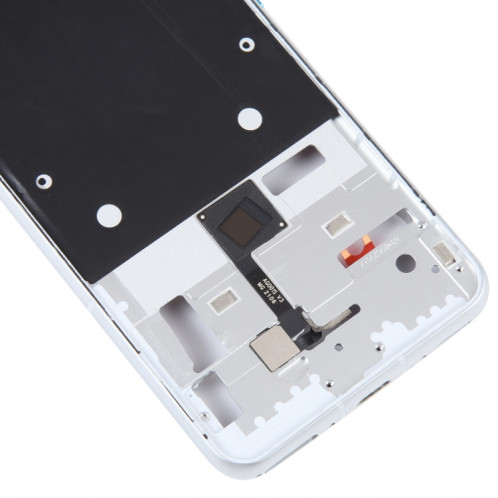 Pour Asus Zenfone 8 ZS 590KS-2A007EU I006D plaque de lunette de cadre moyen (argent) SH833S218-06