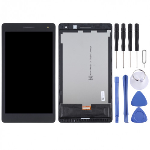Écran LCD original et numériseur Assemblage complet avec cadre pour Huawei MediaPad T3 7.0 3G BG2-U01 (noir) SH41BL644-06
