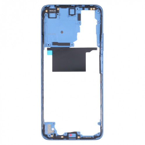 Plaque de lunette à cadre moyen pour Xiaomi Redmi Note 11 / Redmi Note 11s (bleu foncé) SH848D693-07