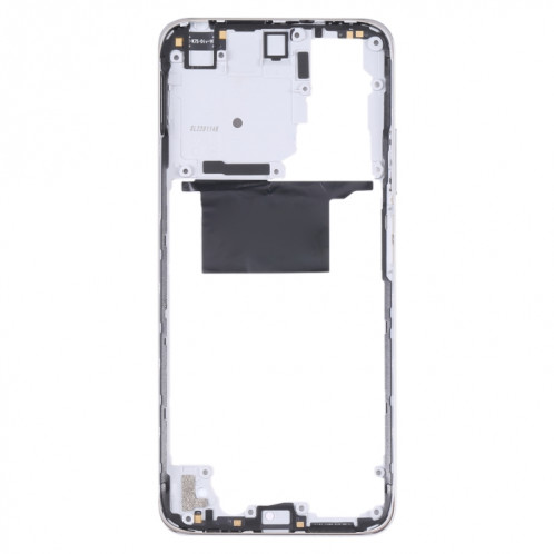 Plaque de lunette à cadre moyen pour Xiaomi Redmi Note 11 / Redmi Note 11s (blanc) SH848W1234-07