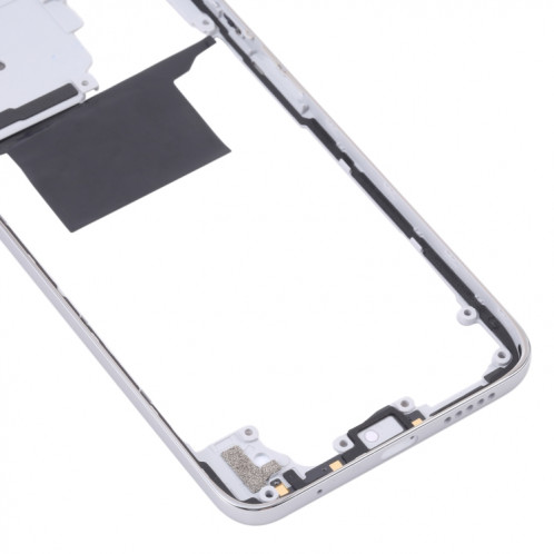 Plaque de lunette à cadre moyen pour Xiaomi Redmi Note 11 / Redmi Note 11s (blanc) SH848W1234-07
