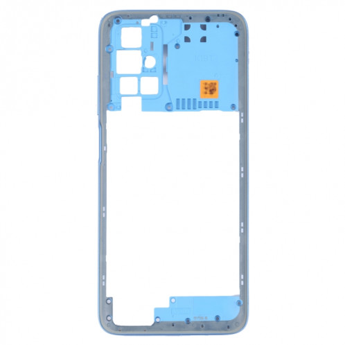 Plaque de lunette à cadre moyen pour Xiaomi Redmi 10 / Redmi 10 Prime / Redmi Note 11 4G / Redmi 10 2022 (bleu) SH850L1002-07